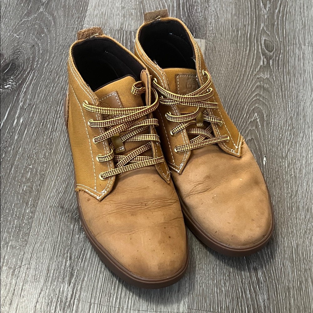 Timberland Tan Chukka Boots for Men
